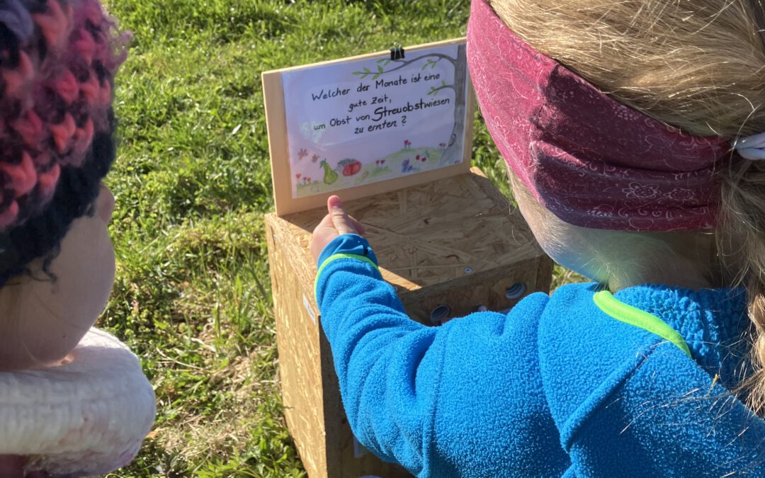 Naturforscher unterwegs: Schnittlauchräuber auf Streuobstwiese