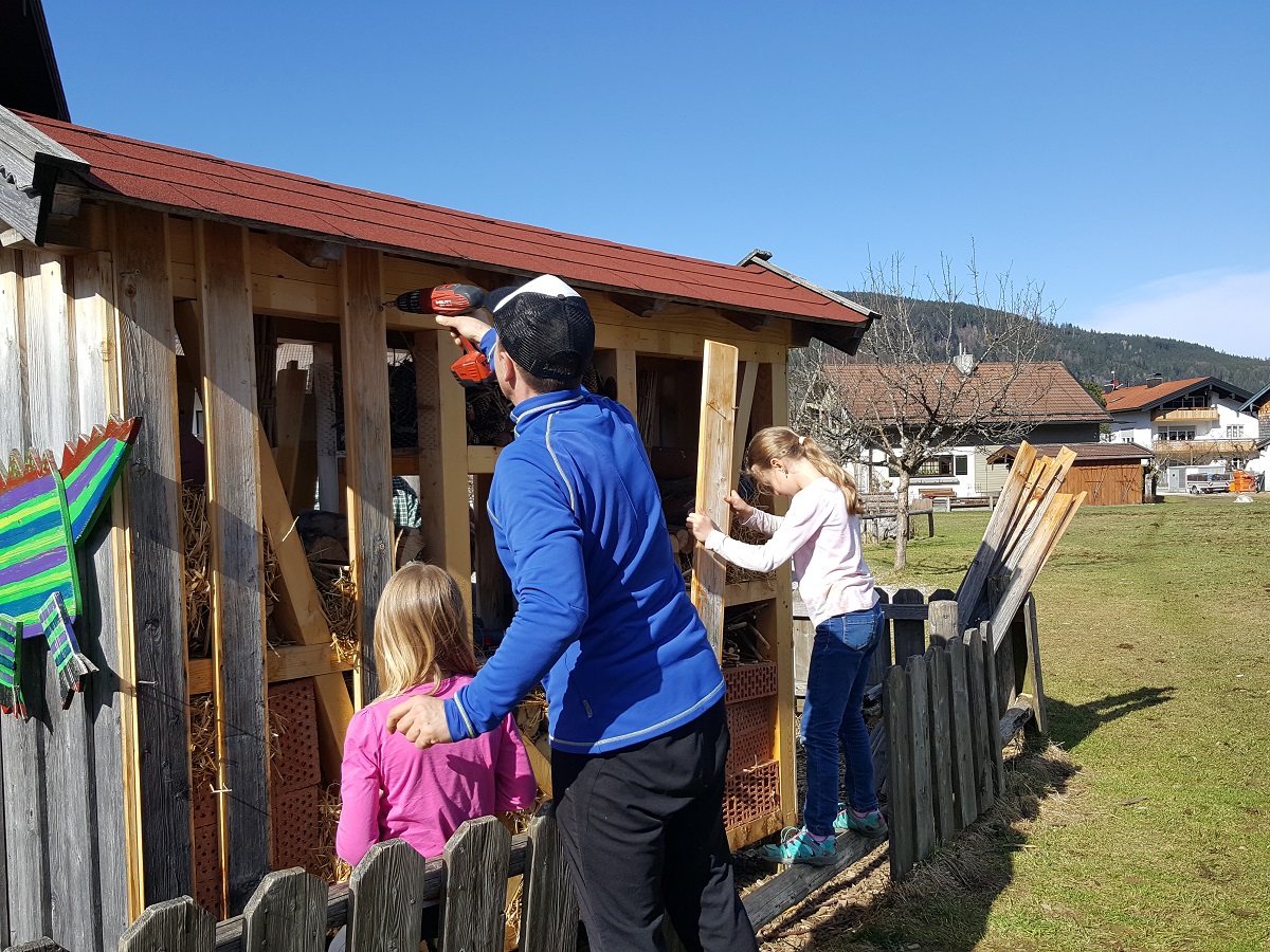 Gartenbauverein richtet Insektenhotel neu aus – Aktion in den Osterferien am 4. April